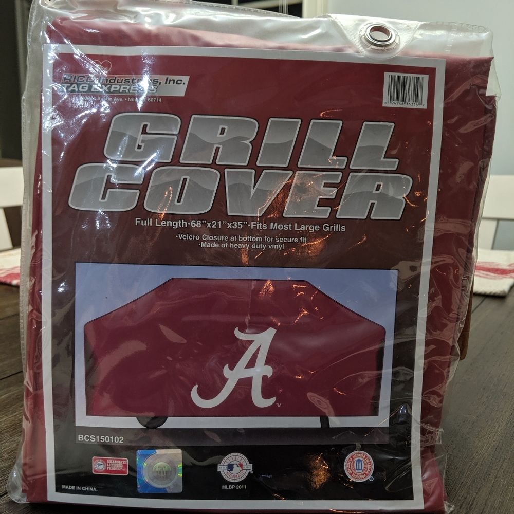 Alabama Grill Cover/ Roll Tide!